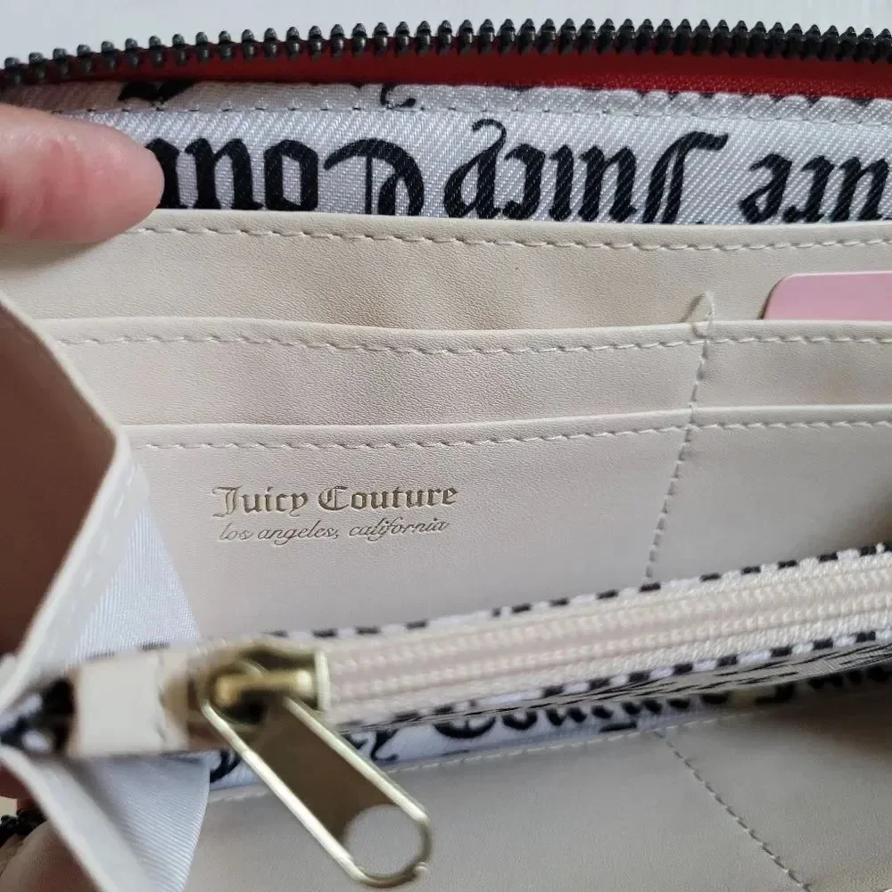 Juicy🍊 Couture Lipstick💄 Red♥️ Heart and Soul Wallet - NWT